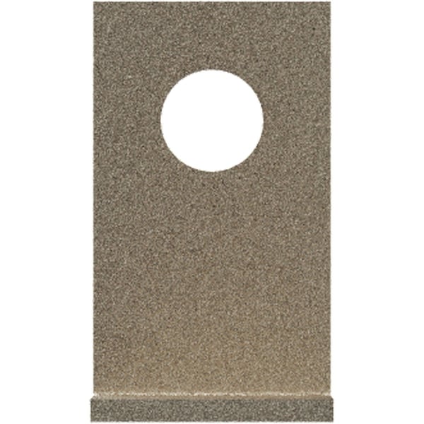 Ekena Millwork Barnfold Anti-Jump Block, White Bronze GB6007MJWZ - main